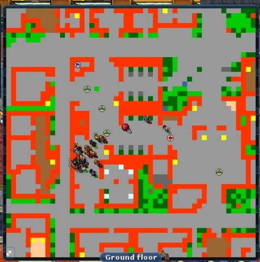 Depot map: find your way around town.